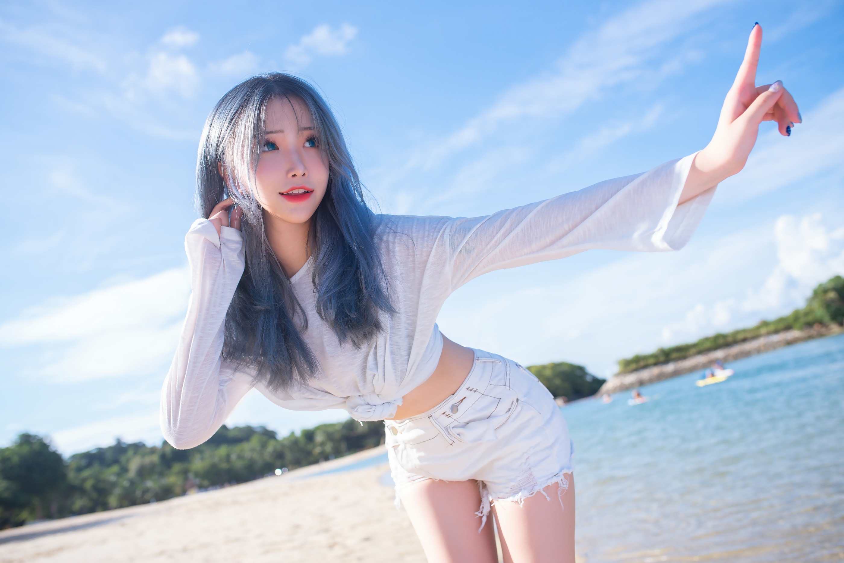 图片[1]-花リリ（Plant Lily） – NO.001 Beach lily [40P]-XikXak
